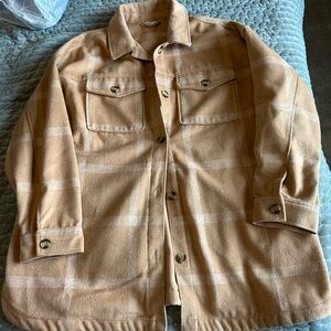 Sonoma Tan Checkered Jacket